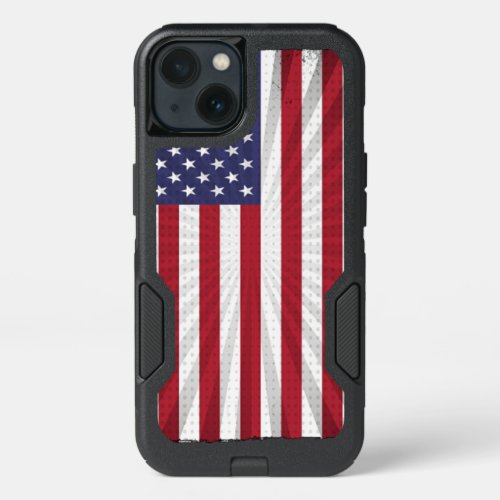 Cool and Patriotic American Flag iPhone 13 Case