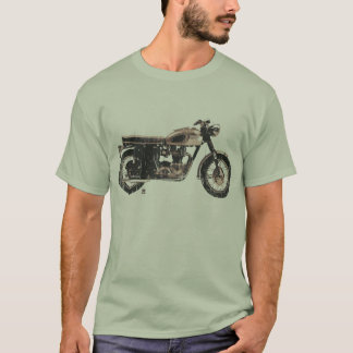 Cool and Simple British Motorcycle T-Shirt