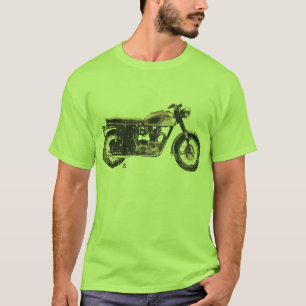 Cool and Simple British Motorcycle T-Shirt