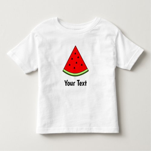 Cool and Tasty Watermelon Boy and Girl kid Gift Toddler T_shirt