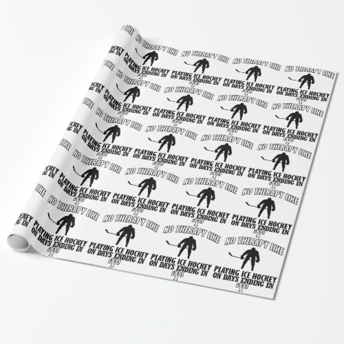 cool and trending Ice Hockey DESIGNS Wrapping Paper