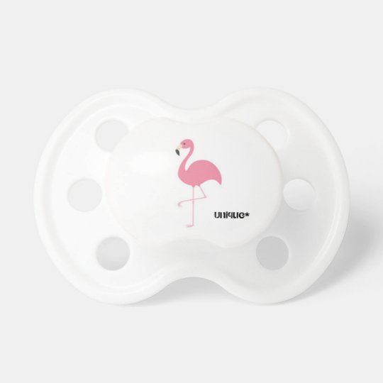 flamingo pacifier