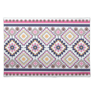 Cool and Unique Shapes and Colors Cloth Placemat