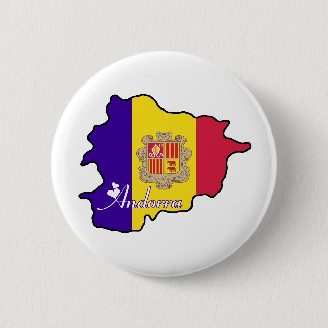 Cool Andorra Button (Front)
