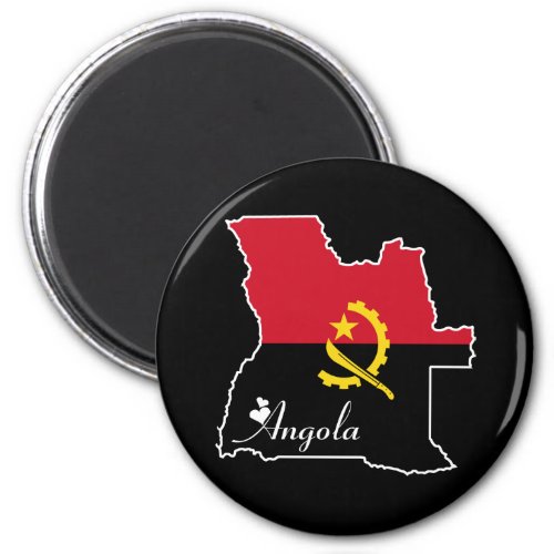 Cool Angola Magnet