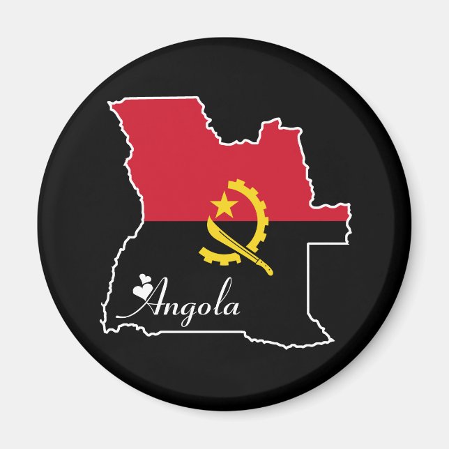Cool Angola Magnet (Front)