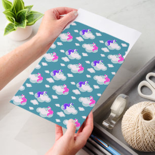 Cool Animal Pattern - Comic Unicorn 3 Envelope Mailers