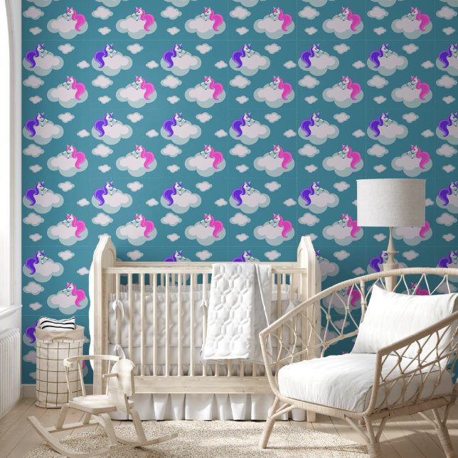 Cool Animal Pattern - Comic Unicorn 3 Wallpaper (Kids)