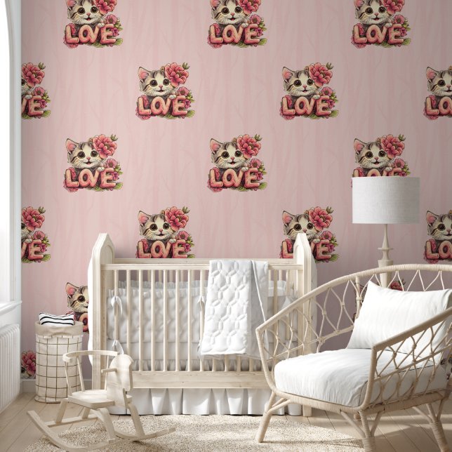 Cool Animal Pattern - Cute Cats 6 Wallpaper (Kids)