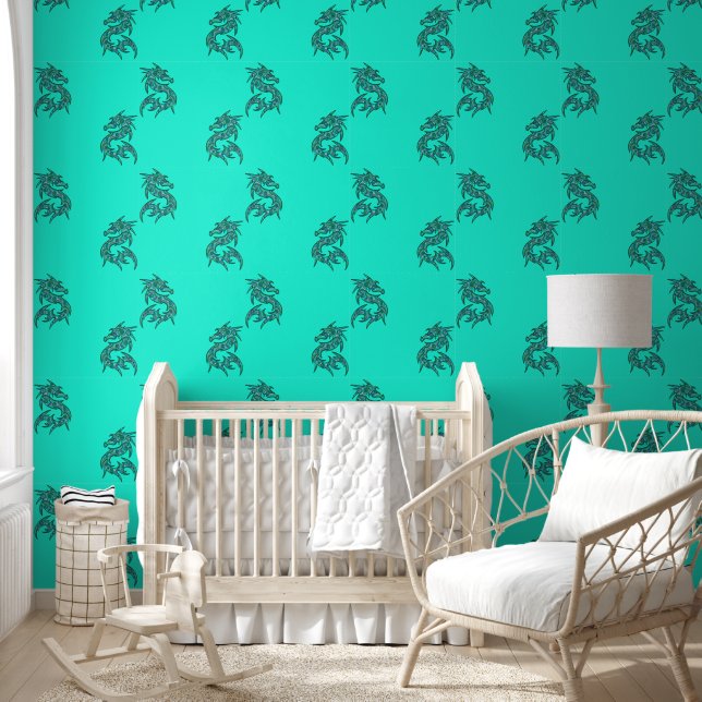 Cool Animal Pattern - Dragons 1 Wallpaper (Kids)