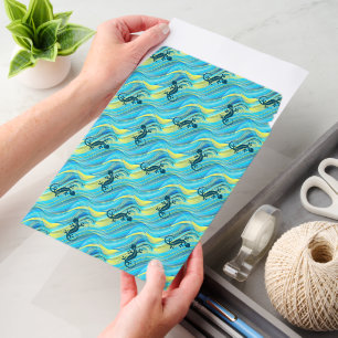 Cool Animal Pattern - Gecko 3 Envelope Mailers