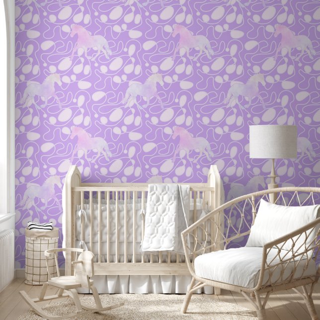 Cool Animal Pattern - Horse Silhouette 3 Wallpaper (Kids)
