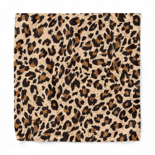 Cool Animal Print Brown Bandana
