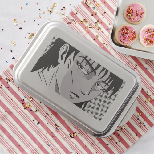 Cool anime boy face design cake pan