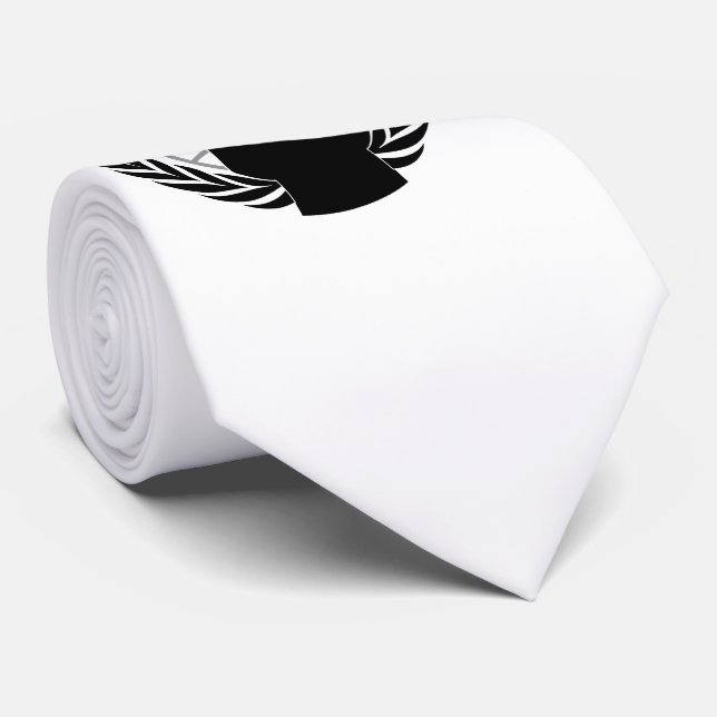 Cool Anonymous Logotype style Neck Tie (Rolled)