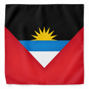 Cool Antigua And Barbuda Flag Fashion Bandana