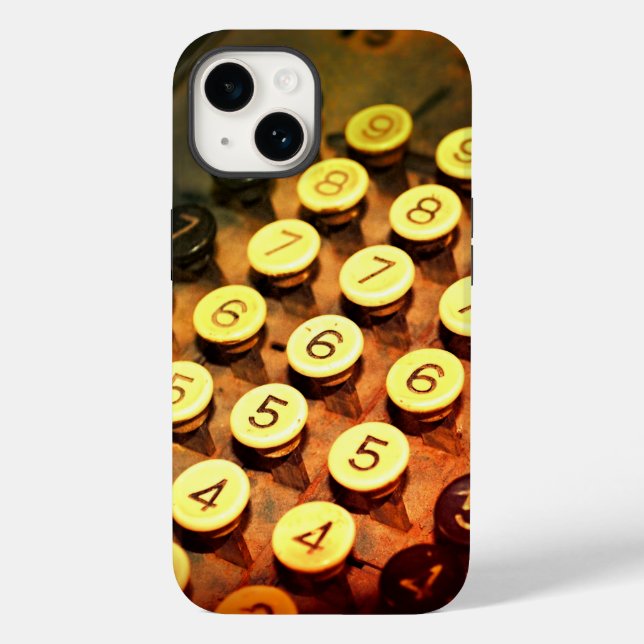 cool antique adding machine keys photography Case-Mate iPhone case (Back)