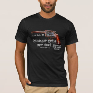 Cool antique revolver t-shirt