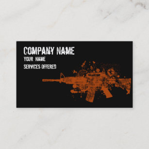 Cool Ar 15 red Business Card