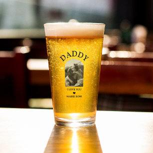 Cool Arched Photo I Love You Glass