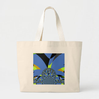 Cool Arches with Fractal Spheres Art Design Large Tote Bag