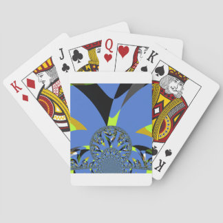Cool Arches with Fractal Spheres Art Design Poker Cards