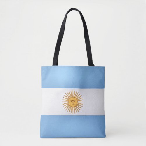 Cool Argentina Flag Fashion Tote Bag