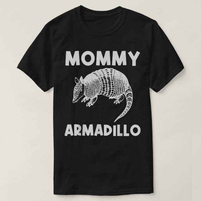 Cool Armadillo For Women Mom Giant Pink Fairy Band T-Shirt (Design Front)