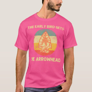 Cool Arrowhead For Archery Artifact Hunting Flint T-Shirt