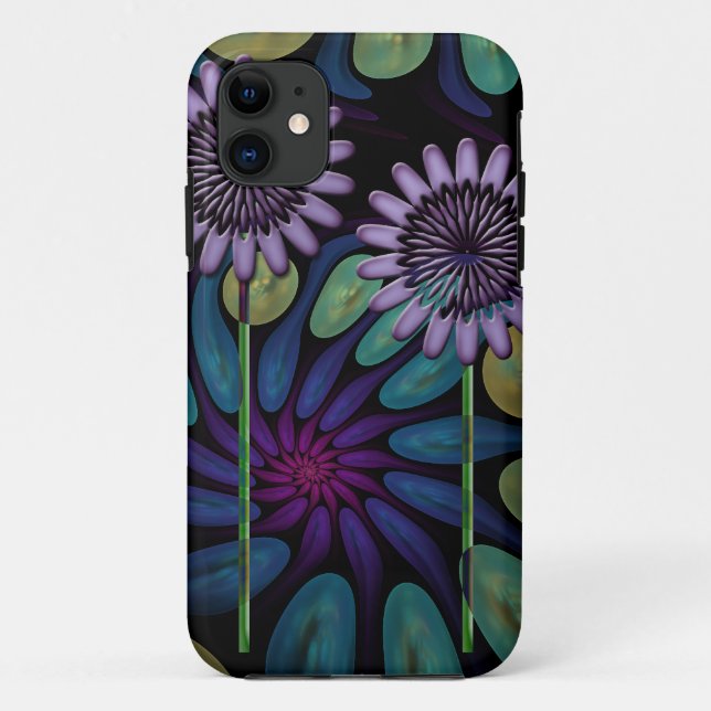 Cool artistic Floral iPhone 5 case (Back)