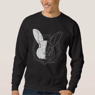 Cool Artistic Rabbit Sweatshirt