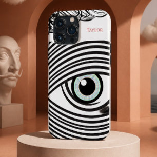 Cool & Artsy Artsy Abstract Eye Personalized Case- iPhone 13 Pro Max Case