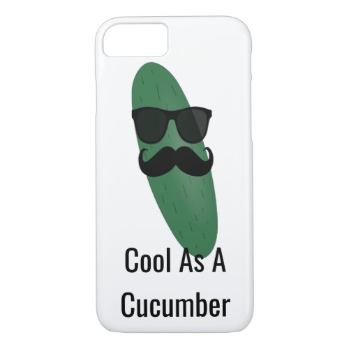 Cool As A Cucumber iPhone 87 Case