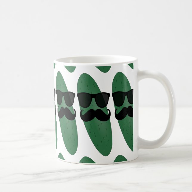 Cool As A Cucumber Coffee Mug (Right)