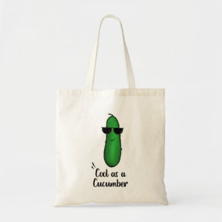 COOL AS A CUCUMBER TOTE BAG