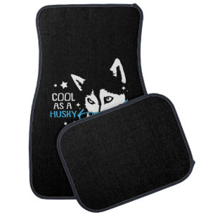 Cool As A Husky Dog Car Floor Mat