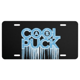 Cool As Puck License Plate