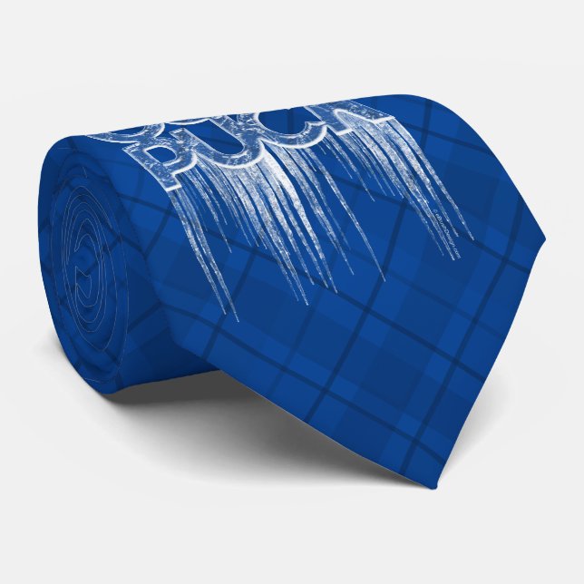 Cool As Puck Neck Tie (Rolled)