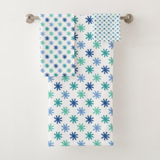 Cool AsteriskS - Ocean Colors Bath Towel Set