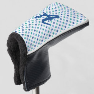 Cool AsteriskS Ocean Colors Personalized (Putter) Golf Head Cover