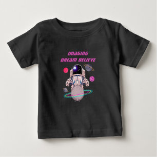 Cool Astronaut Space Star Planets  Baby T-Shirt