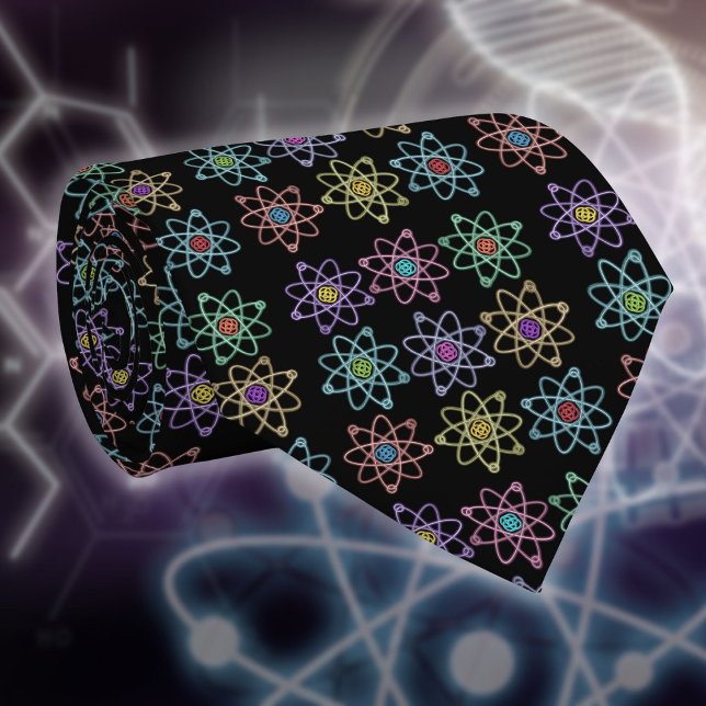 Cool Atomic Structure Pattern Science Tie (Cool Atomic Structure Pattern Science Tie)