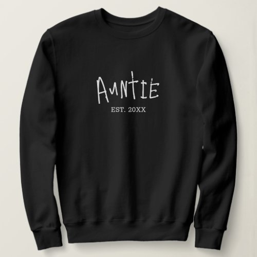 Cool Aunt Hoodie T_Shirt Design  Auntie Sweatshirt