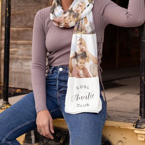 personalised photo scarf