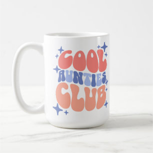 Cool Aunties Club Mug Gift for Best Aunts