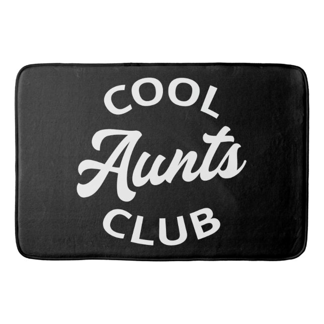 Cool Aunts Club I Bath Mat (Front)