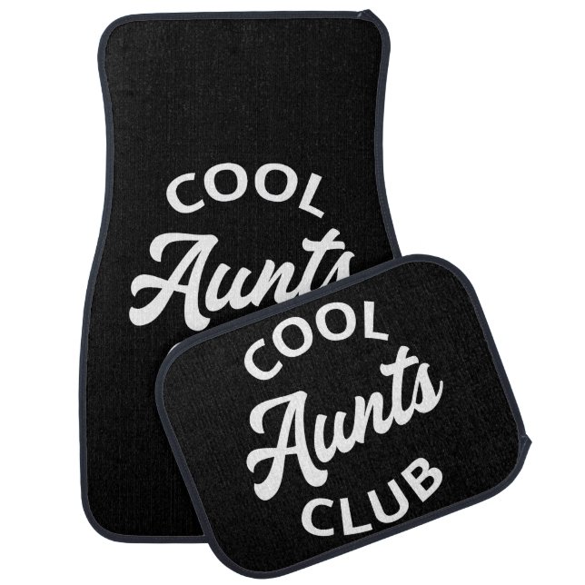 Cool Aunts Club I Car Floor Mat (Set)