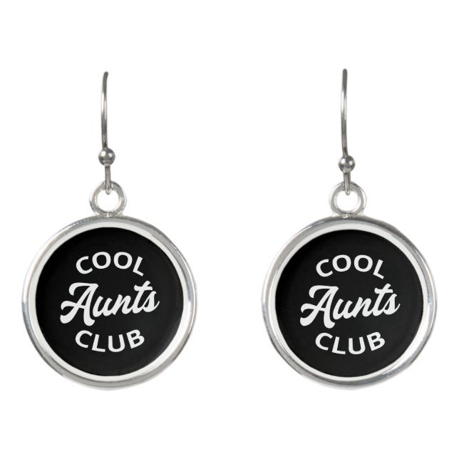 Cool Aunts Club I Earrings (Front)
