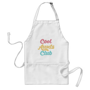 Cool Aunts Club II Adult Apron