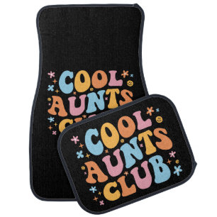 Cool Aunts Club III Car Floor Mat